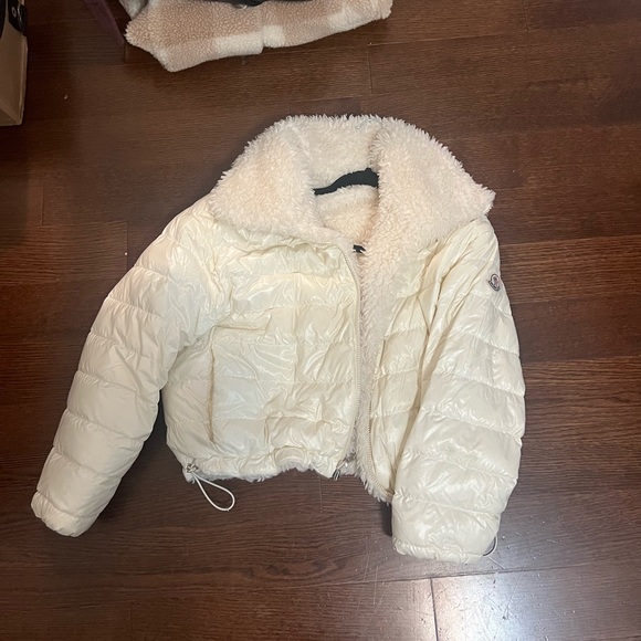 moncler reversible coat so cute! size 3 - Picture 5 of 10